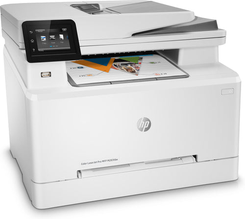 HP Color LaserJet Pro MFP M283fdw, Print, Copy, Scan, Fax, Front-facing USB printing; Scan to email; Two-sided printing; 50-sheet uncurled ADF HP Color LaserJet Pro MFP M283fdw, Print, Copy, Scan, Fax, Front-facing USB printing; Scan to email; Two-sided printing; 50-sheet uncurled ADF